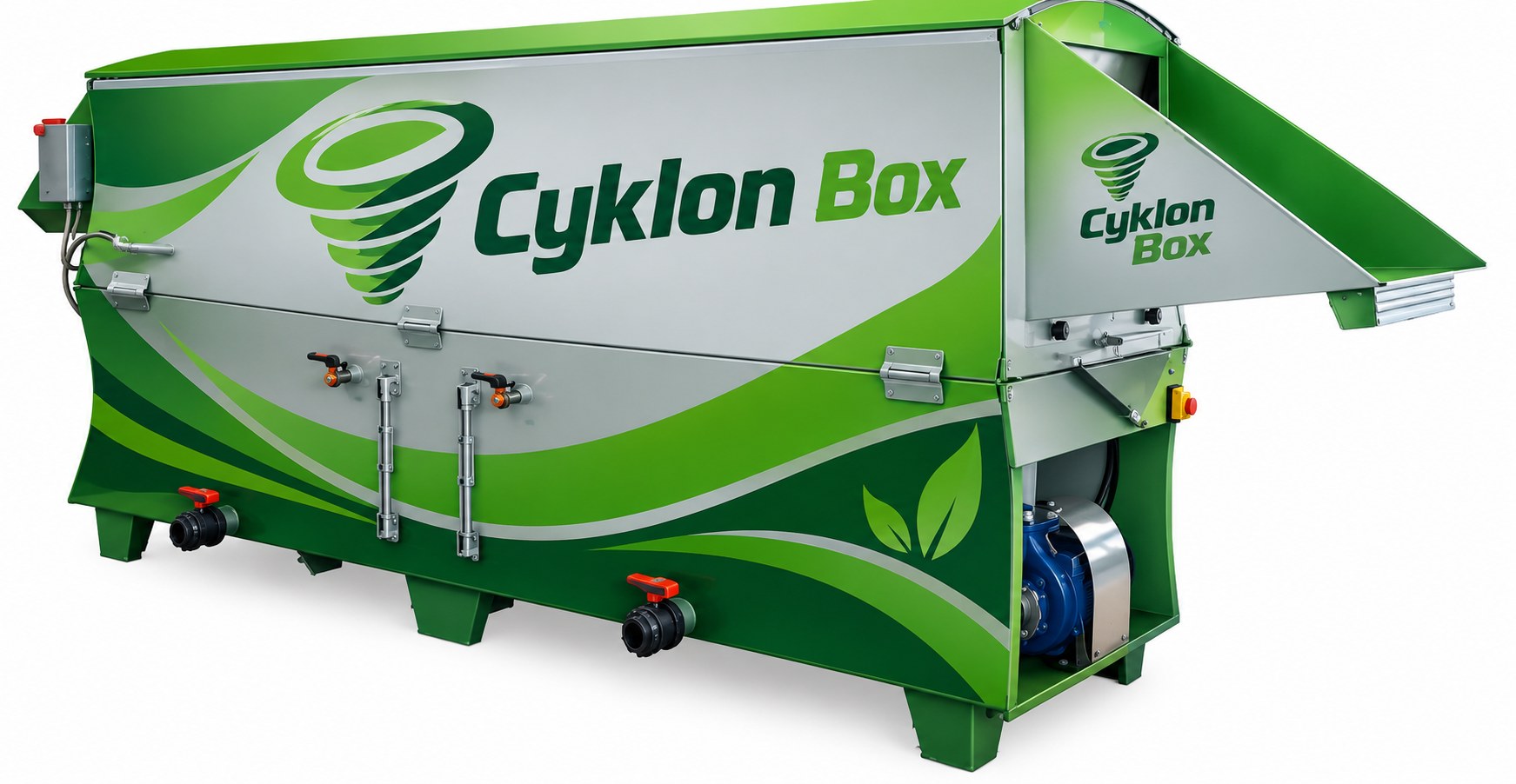 LM 750 Cyklon Box ládamosó berendezés